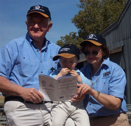 grandparents - marita, peter and chrandchild, lachlan